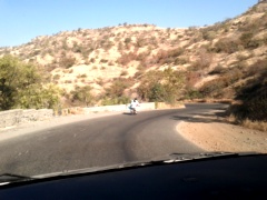 Inde, road to Mahabaleshwar