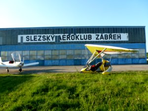 Zabreh aeroclub hangar