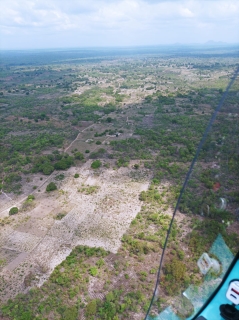 campagne-verte-arboree-nord-Mozambique-gyrocopter-africa