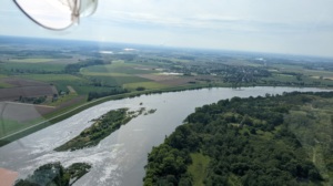 passage de la Loire gyrocopter