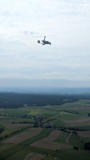 Nuremberg region gyrocopter