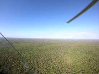 Niassa, océan de verdure gyrocopter-africa