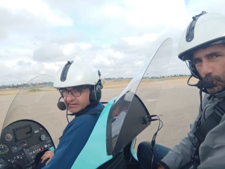 depart-gyro-Nampula-pour-Lugenda gyrocopter-africa