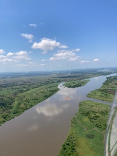 fleuve Zambeze-gyrocopter-africa