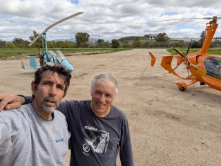 Tof et Jérôme Prompsy autogiristes voyageurs