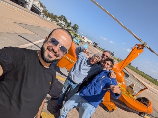 Jerome-Mafoud yrocopter Casablanca Tit Mellil